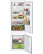 Bosch KIV87NSE0G, Built-in fridge-freezer with freezer at bottom