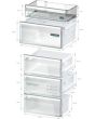Siemens KG36NVICG, Free-standing fridge-freezer with freezer at bottom