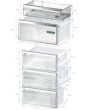 Siemens KG39NAIAU, Free-standing fridge-freezer with freezer at bottom