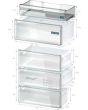Siemens KG49NVIBG, Free-standing fridge-freezer with freezer at bottom
