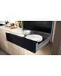 Neff N24HA11G1B, Built-in warming drawer