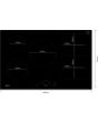Neff T68FHV4L0, Induction hob