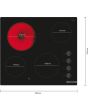 Bosch PKE611CA3E, Electric hob