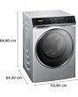 Siemens WN54C2ATGB, Washer dryer