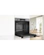 Bosch HQA534BS3B, Built-in oven with added steam function