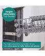 Bosch SMS26AW08G, Free-standing dishwasher