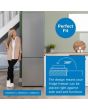 Bosch KGN392LDFG, Free-standing fridge-freezer with freezer at bottom