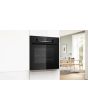 Bosch HQA534BB3B, Built-in oven with added steam function