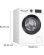 Bosch WGG254F1GB, Washing machine, front loader