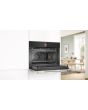 Bosch CMG7241B1B, Built-in compact oven with microwave function