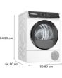 Bosch WQH246D9GB, Heat pump tumble dryer