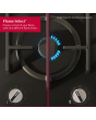 Neff T29RHS4S0, Gas hob