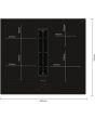 Siemens ED611BS16E, Induction hob with integrated ventilation system