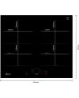 Neff T66FHX4L0, Induction hob
