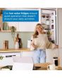 Bosch KIV87NSE0G, Built-in fridge-freezer with freezer at bottom