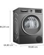 Bosch WQG245R2GB, Heat pump tumble dryer