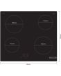Bosch PKE61RAA8B, Electric hob