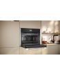 Neff C24MR21N0B, Built-in compact oven with microwave function