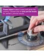 Bosch PCP6A5I90, Gas hob