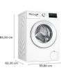 Bosch WAN28254GB, Washing machine, front loader