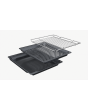 Neff C24MS71G0B, Built-in compact oven with microwave function