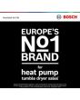 Bosch WQH246DRGB, Heat pump tumble dryer