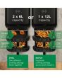 Bosch MAFD661B4G, Double Stack Drawer Air Fryer