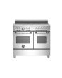 Bertazzoni MAS105I2EXC Master 100cm Range Cooker Twin Oven Induction Stainless Steel