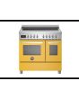 Bertazzoni PRO95I2EGIT Professional 90cm Range Cooker Twin Oven Induction Gloss Yellow