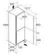 Liebherr CNsfd5204 Freestanding Fridge Freezer with EasyFresh and NoFrost