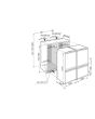 Liebherr IXCC5155 Integrated side by side Fridge Freezer with BioFresh