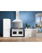 Smeg CPF120IGMPWH 120cm Portofino Dual Fuel Range Cooker, White