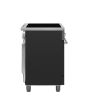 Smeg CPF92IMBL 90cm Portofino Electric Range Cooker, Black