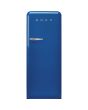 Smeg FAB28RBE5 60cm 50s Style Right Hand Hinge Fridge with Icebox, Dark Blue