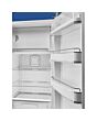 Smeg FAB28RBE5 60cm 50s Style Right Hand Hinge Fridge with Icebox, Dark Blue