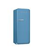 Smeg FAB28RDLB5 60cm 50s Style Right Hand Hinge Fridge with Icebox, Azzurro