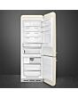 Smeg FAB38RCR6 Retro Fridge Freezer Right Hand Hinge - Cream