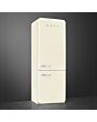 Smeg FAB38RCR6 Retro Fridge Freezer Right Hand Hinge - Cream