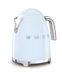 Smeg KLF03PBUK Kettle, Blue