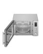 Smeg MOE34CXIUK 34 Litre Freestanding Combination Microwave in Stainless Steel