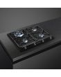Smeg SR964NGH 60cm Victoria Gas Hob, Black