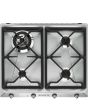Smeg SR964XGH 60cm Victoria Gas Hob, Stainless Steel