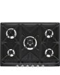 Smeg SR975NGH 69cm Victoria Gas Hob, Black