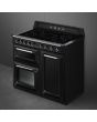 Smeg TR103IBL2 100cm Victoria Electric Range Cooker, Black