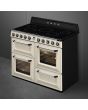 Smeg TR4110IP2 110cm Victoria Electric Range Cooker, Cream