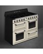 Smeg TR4110IP2 110cm Victoria Electric Range Cooker, Cream