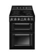 Smeg TR62IBL2 60cm Victoria Electric Cooker, Black