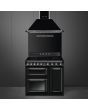 Smeg TR93IBL2 90cm Victoria Electric Range Cooker, Black
