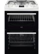 AEG CKX6540ACW Dual Fuel Cooker with Double Oven - White