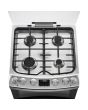 AEG CKB6541ACM Dual Fuel Cooker with Double Oven - Stainless Steel